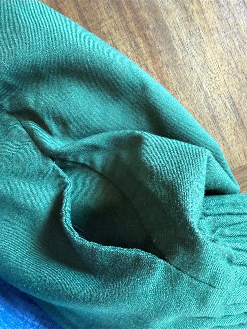 J Crew Deep Green Elastic Waist Mini Skirt 6 - Picture 5 of 5